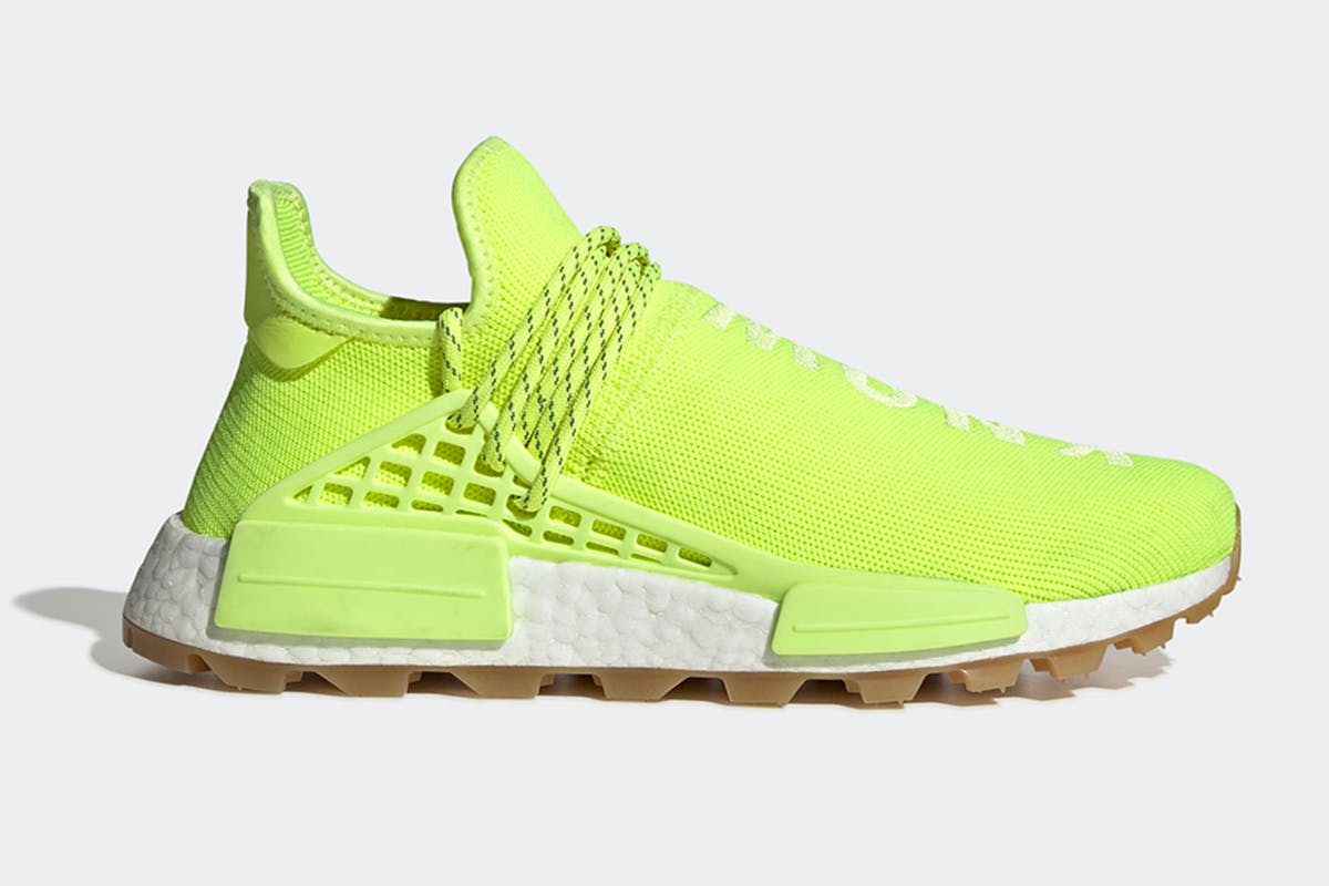 pharrell yellow sneakers